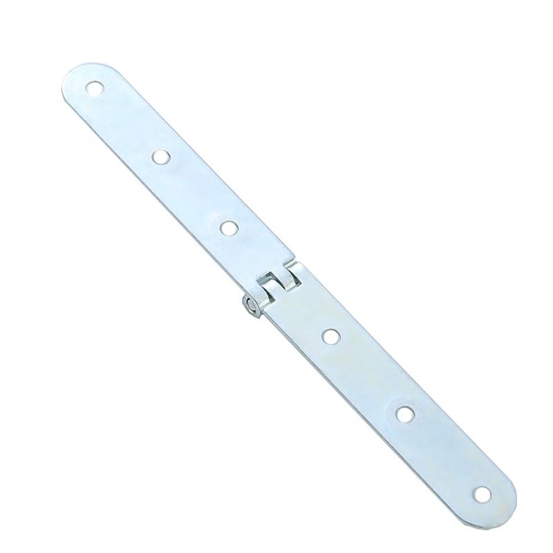 Lokatall 10PCS Marine Boat Door Hinges - 270 Degree Heavy Duty Strap Hinges for Folding Table Wooden Box Cabinet Door & DIY Projects - 155x16mm Silver - Image 4